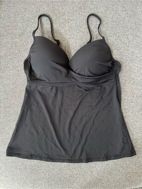 Skye Swimwear Black Tankini Top